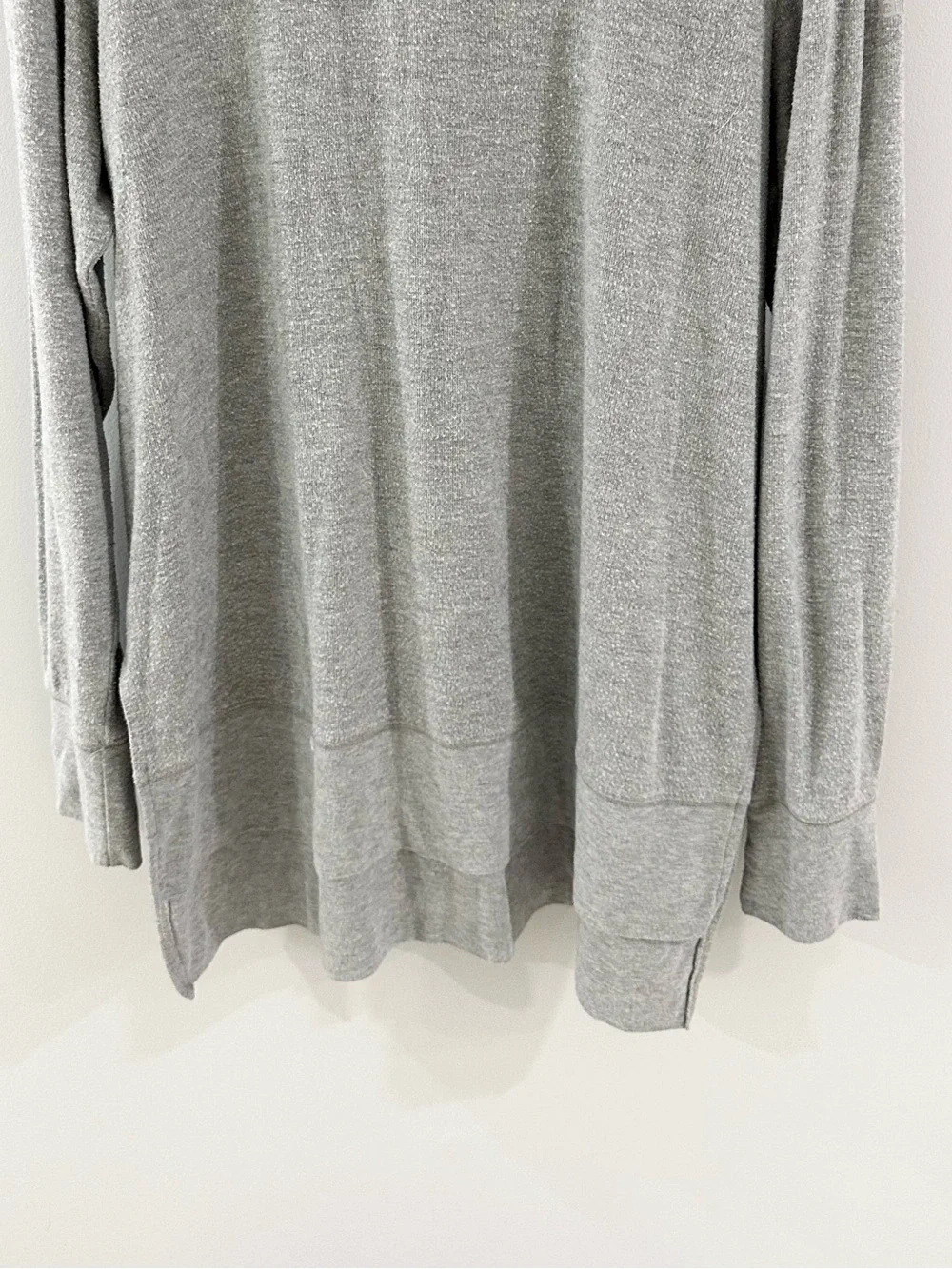 Alo Yoga Glimpse Pullover Tunic // Gray // XL